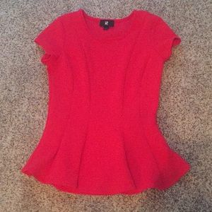 iZ Byer Red Blouse